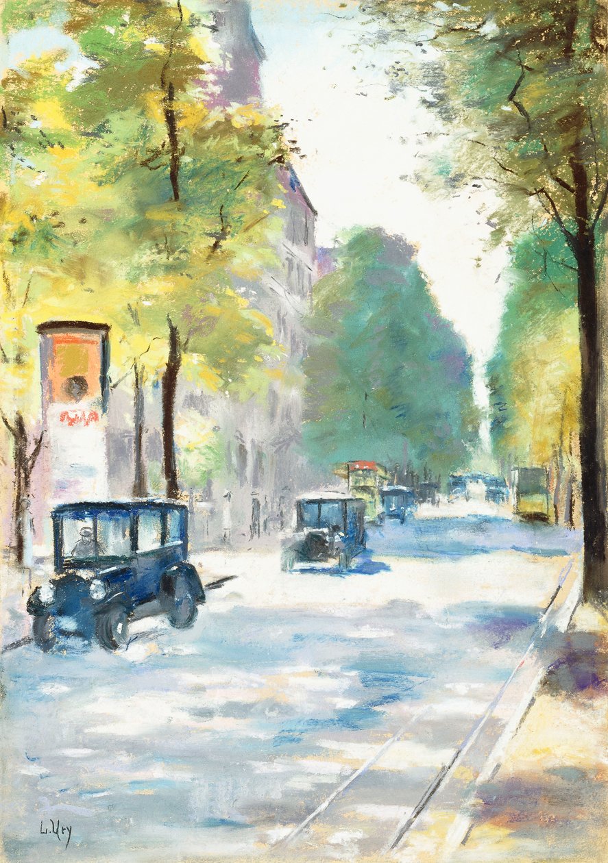 Sokak Sahnesi, by Lesser Ury