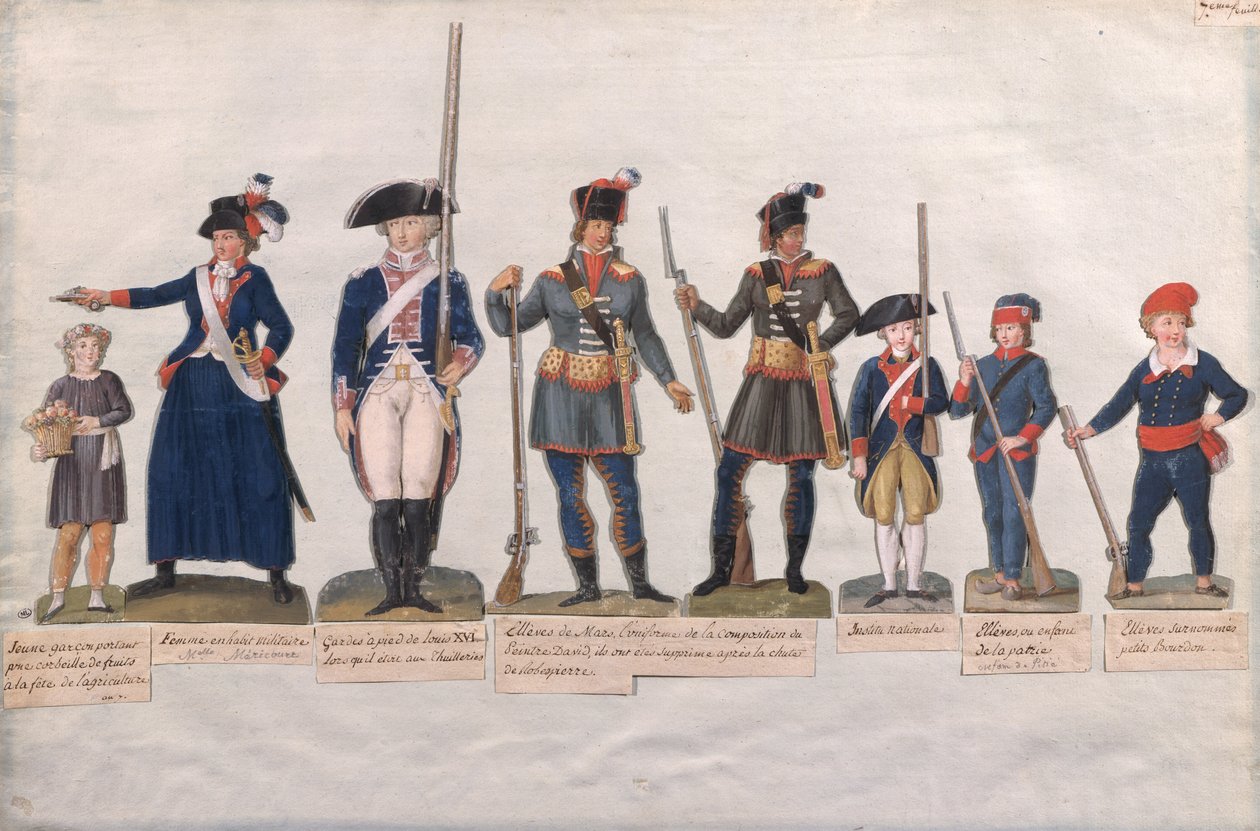 Characters of the French Revolution  by Lesueur Brothers
