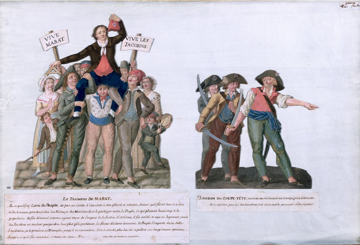 The Triumph of Marat and Camille Jordan said 