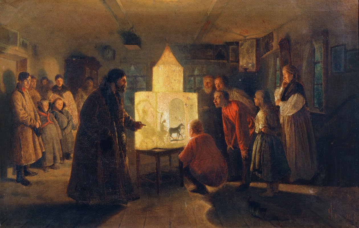 Sihirli Fener, 1876 by Lev Grigoryevich Solovyev
