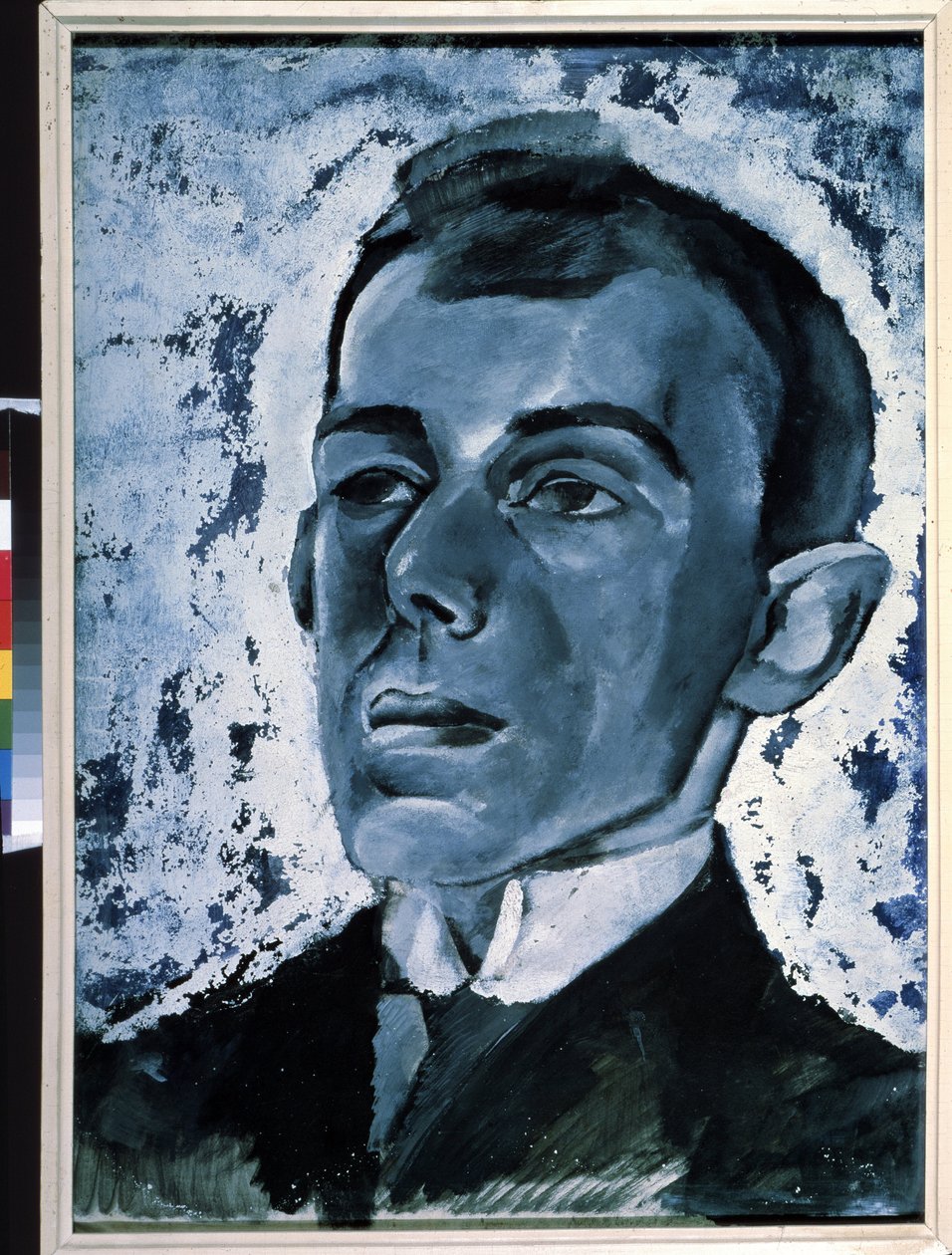 ""Portrait du poete Ossip Mandelstam (1891-1938)"" Peinture de Lev Alexandrovich Bruni (1894-1948) Koleksiyon ayrıcalığı by Lev Aleksandrovitc Bruni