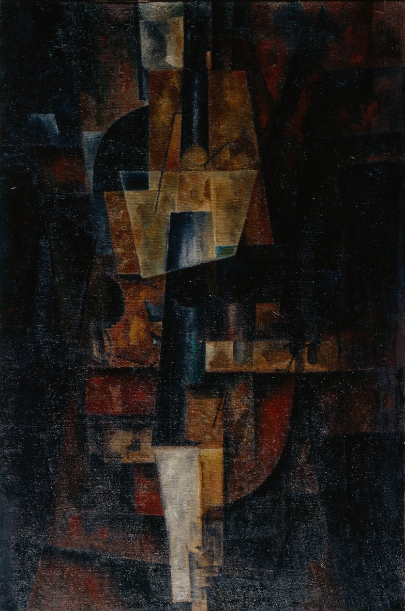 keman, 1920 by Lev Alexandrovich Yudin