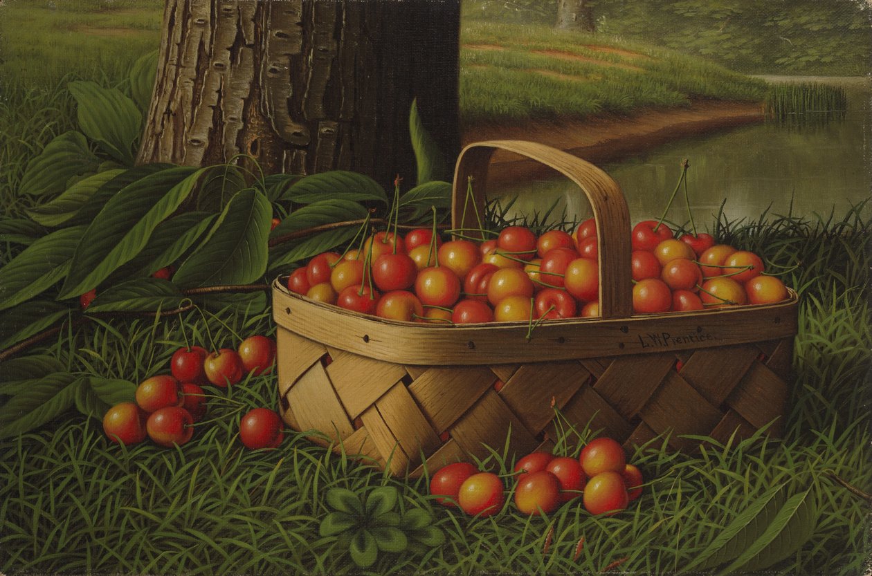 Sepetteki Kirazlar, c.1890-1900 by Levi Wells Prentice