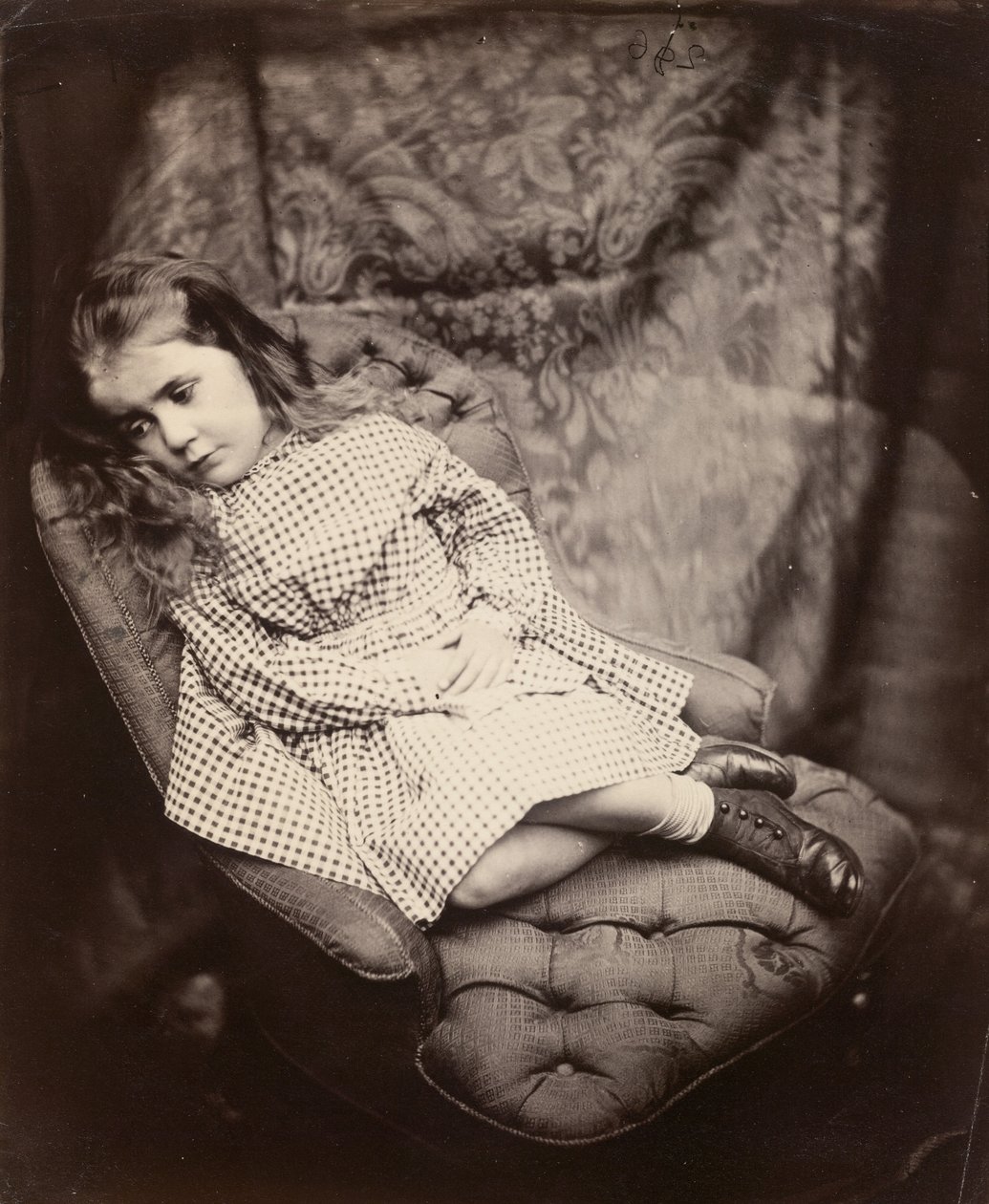 Margaret Frances Langton Clarke, 1864, 1866 dolaylarında basılmış by Lewis Carroll
