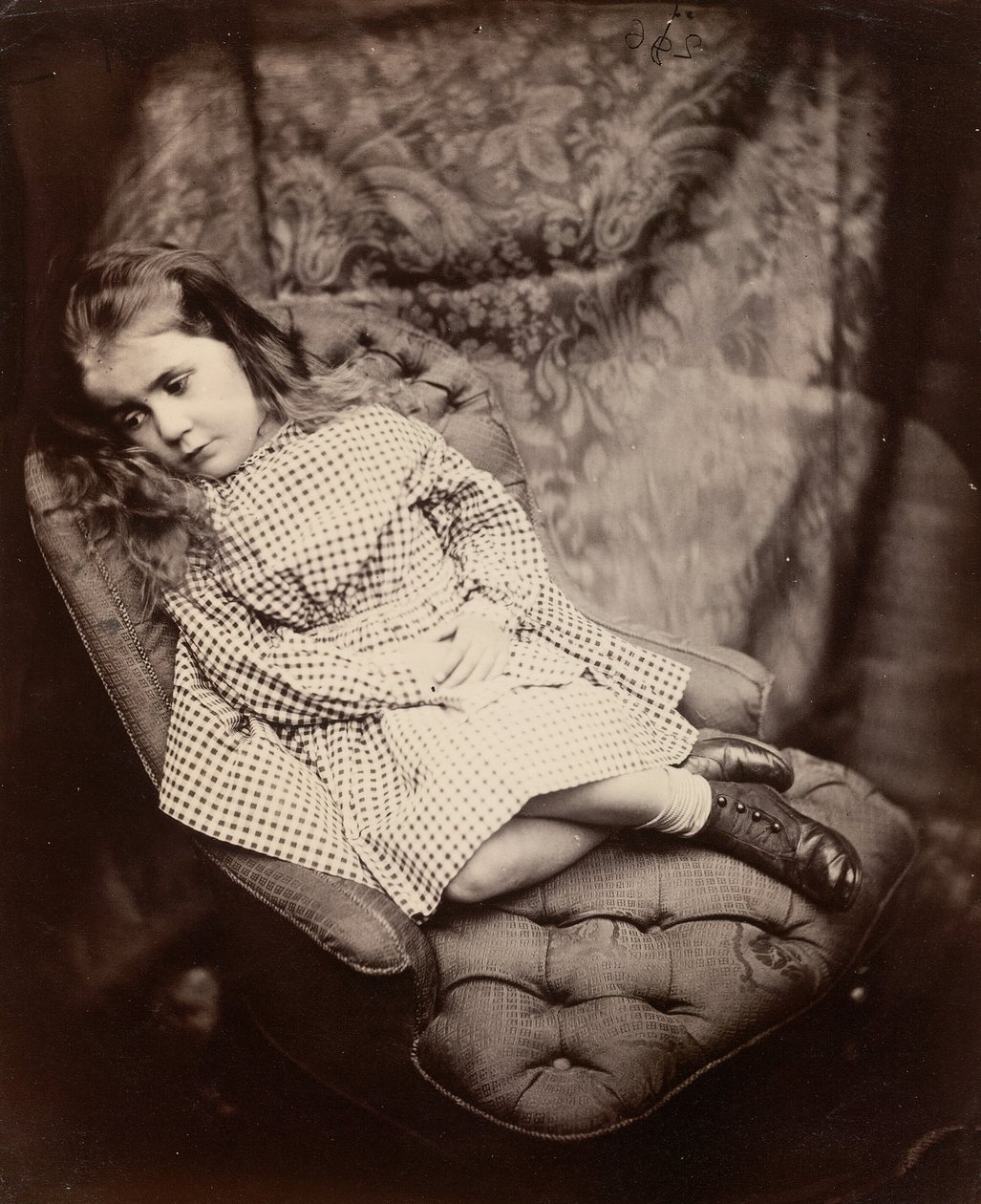 Margaret Frances Langton Clarke, 1864, basılmış c. 1866. by Lewis Carroll