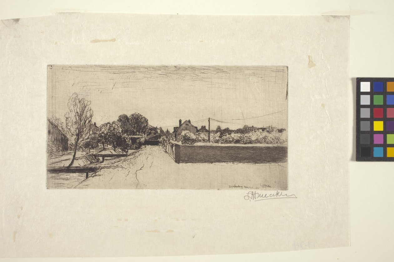 Nymphenberg (gravür) by Lewis Henry Meakin