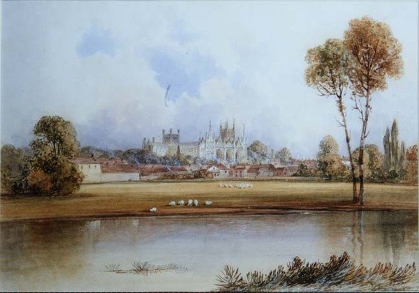 Peterborough Katedrali by Lewis Henry Shepherd