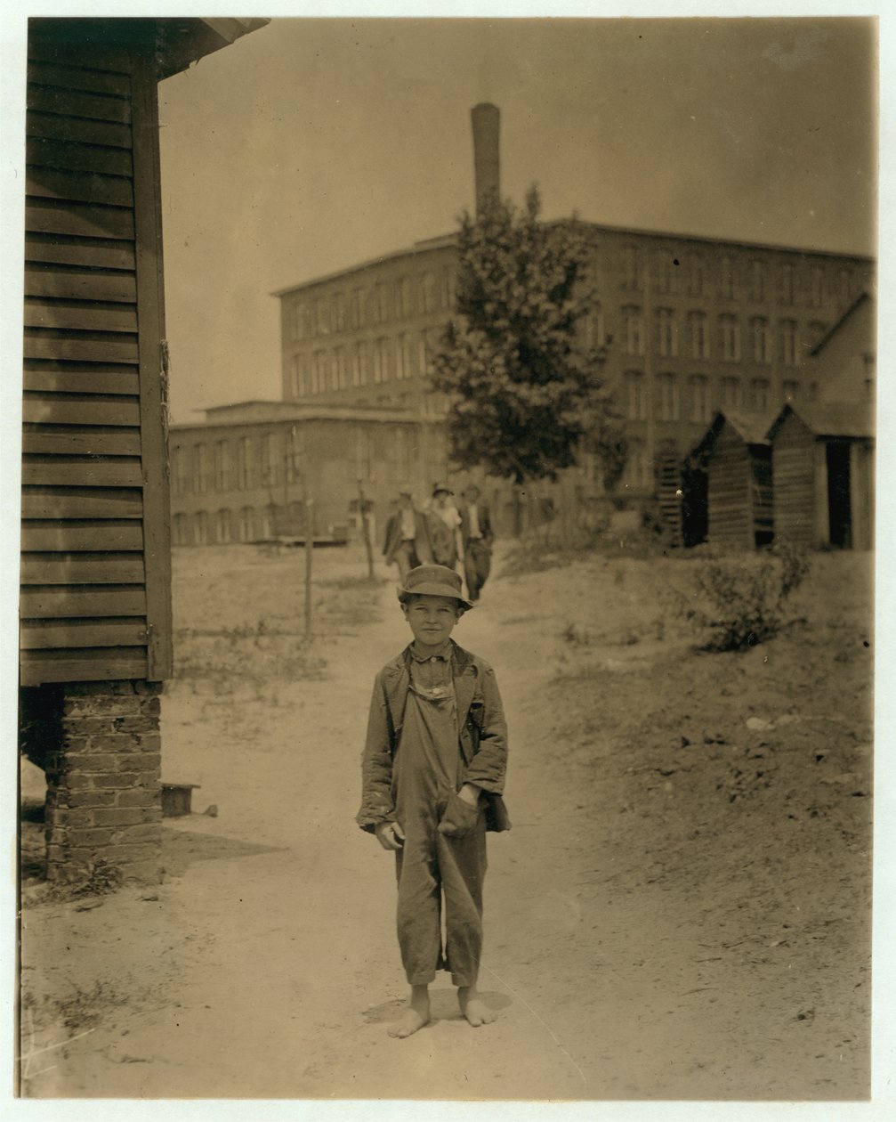 12 yaşındaki Eddie Norton, Saxon Mill, Spartanburg, Kuzey Karolina