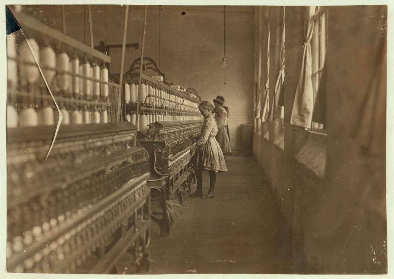 Hattie Hunter, 3 yıl çalıştığı Güney Carolina, Lancaster Cotton Mills
