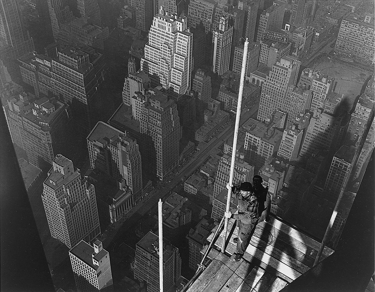 Direği Yükseltmek, Empire State Binası, 1939 by Lewis Wickes Hine