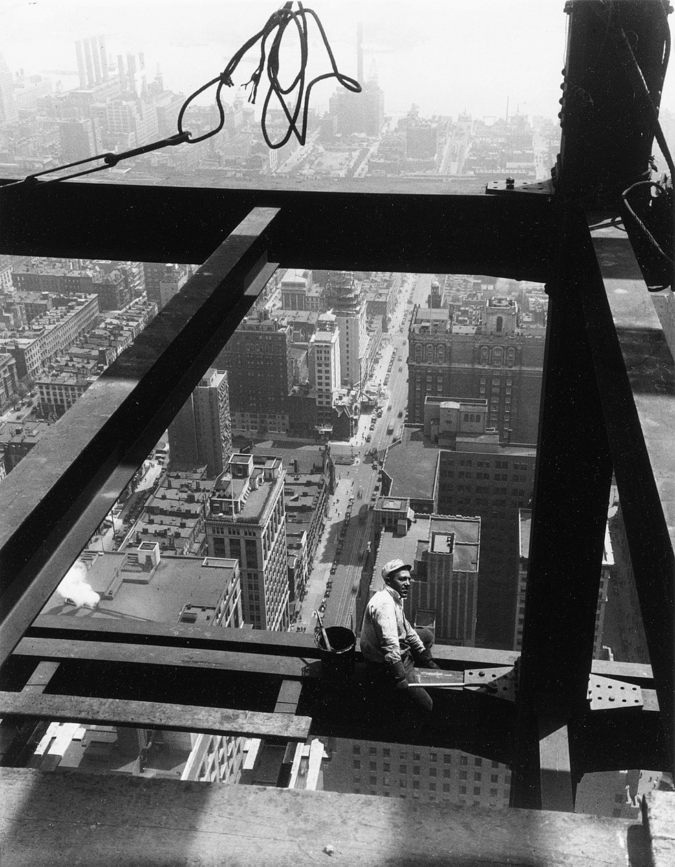 Kirişte Oturmak, Empire State Binası, 1930