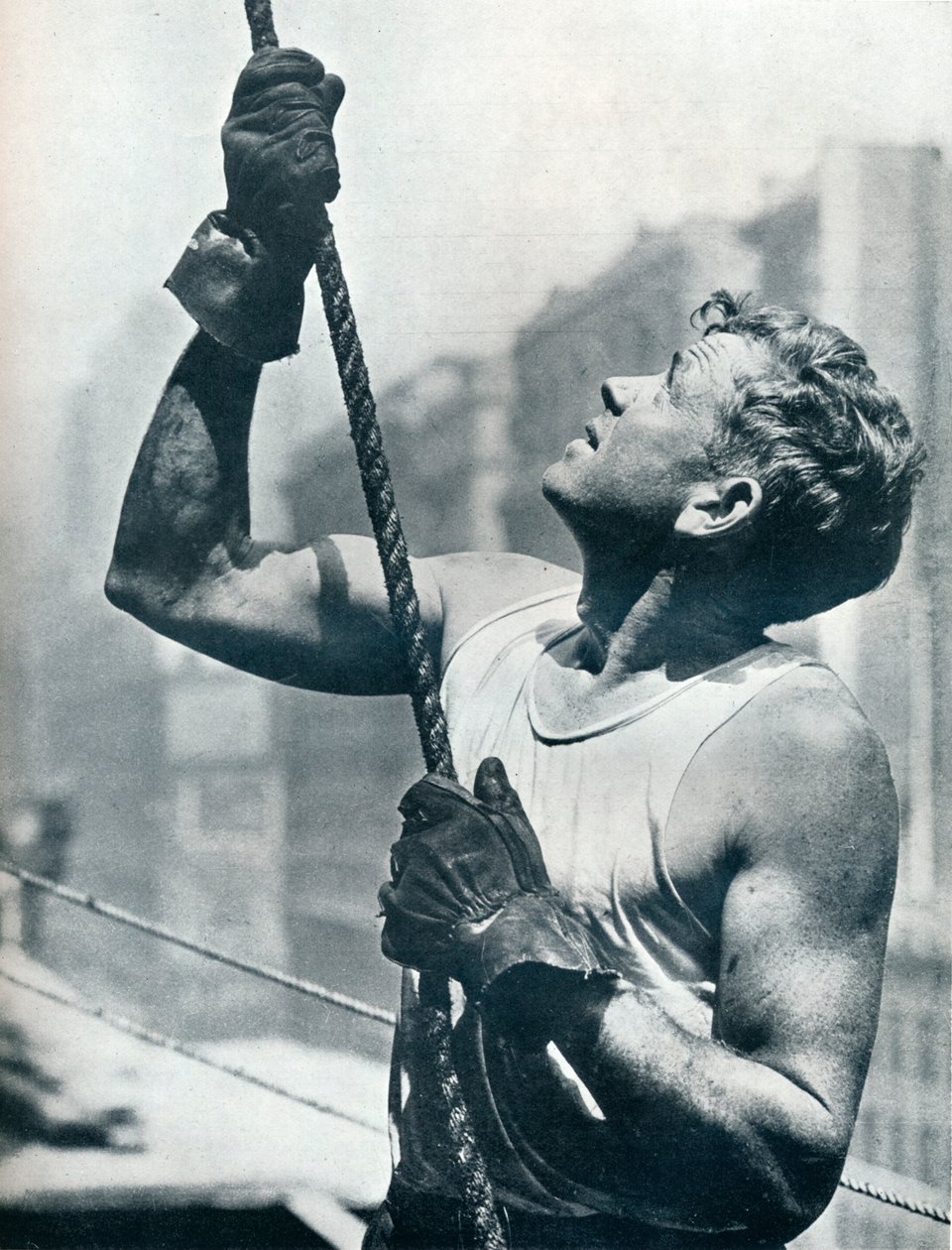 Empire State Binası: Gökdelen İşçileri, c1931 by Lewis Wickes Hine