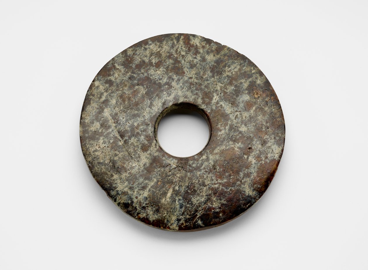 Disk, c.3300-2250 M.Ö. by Liangzhu culture