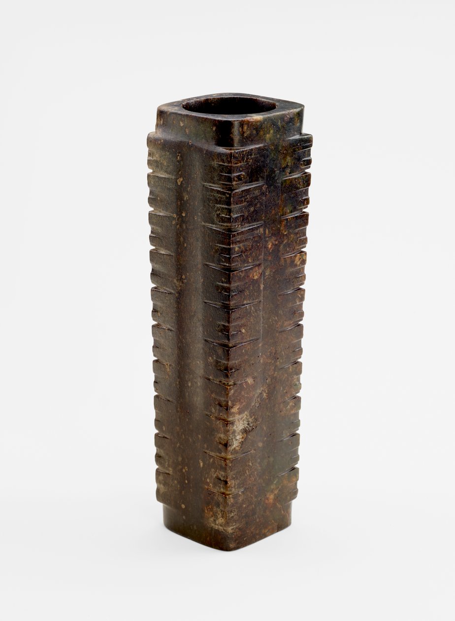 Maskeli on katmanlı tüp, c.3300-2250 BC by Liangzhu culture