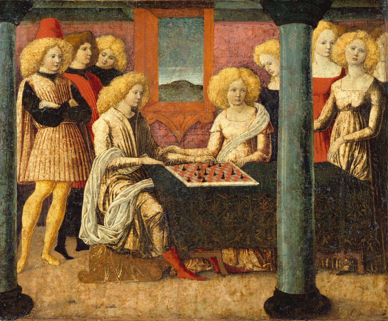 Satranç Oyuncuları, ca. 1475. by Liberale da Verona