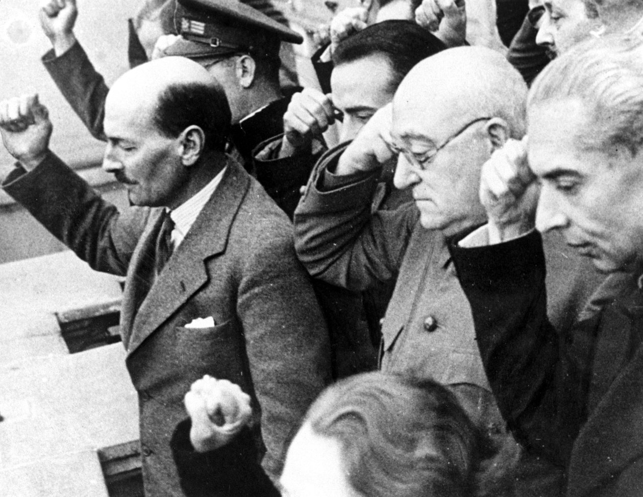 Clement Attlee (1883-1967), İşçi politikacı by Unbekannt Unbekannt