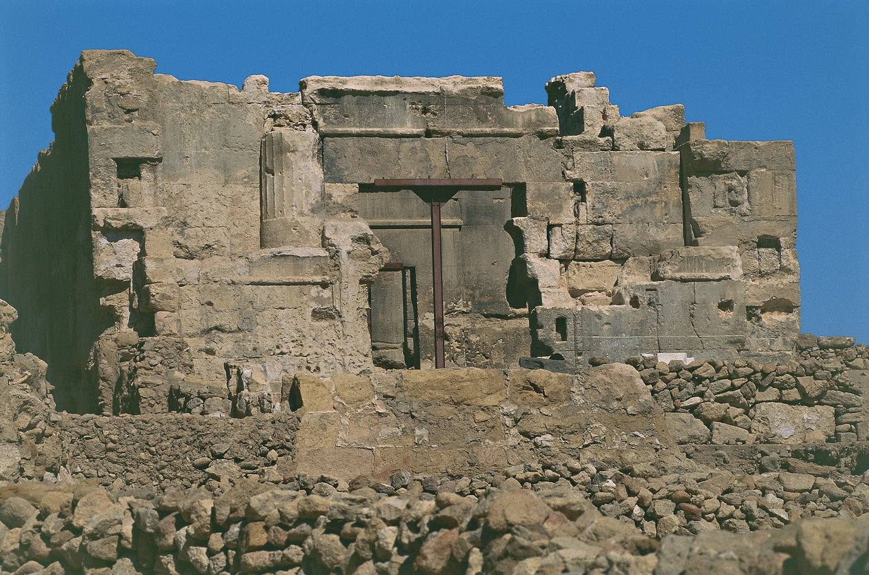 Mısır. Siwa (Siwah) Vahasında Antik Aghurmi. Oracle Tapınağı veya Amon Tapınağı. 26. Hanedan, MÖ 664-525 by Unbekannt Unbekannt