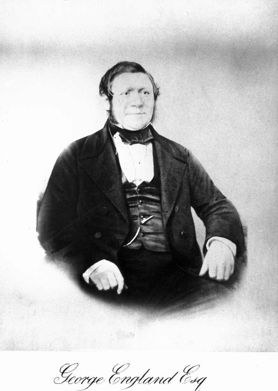 George England, İngiliz lokomotif üreticisi, 19. yüzyılın ortalarında by Unbekannt Unbekannt