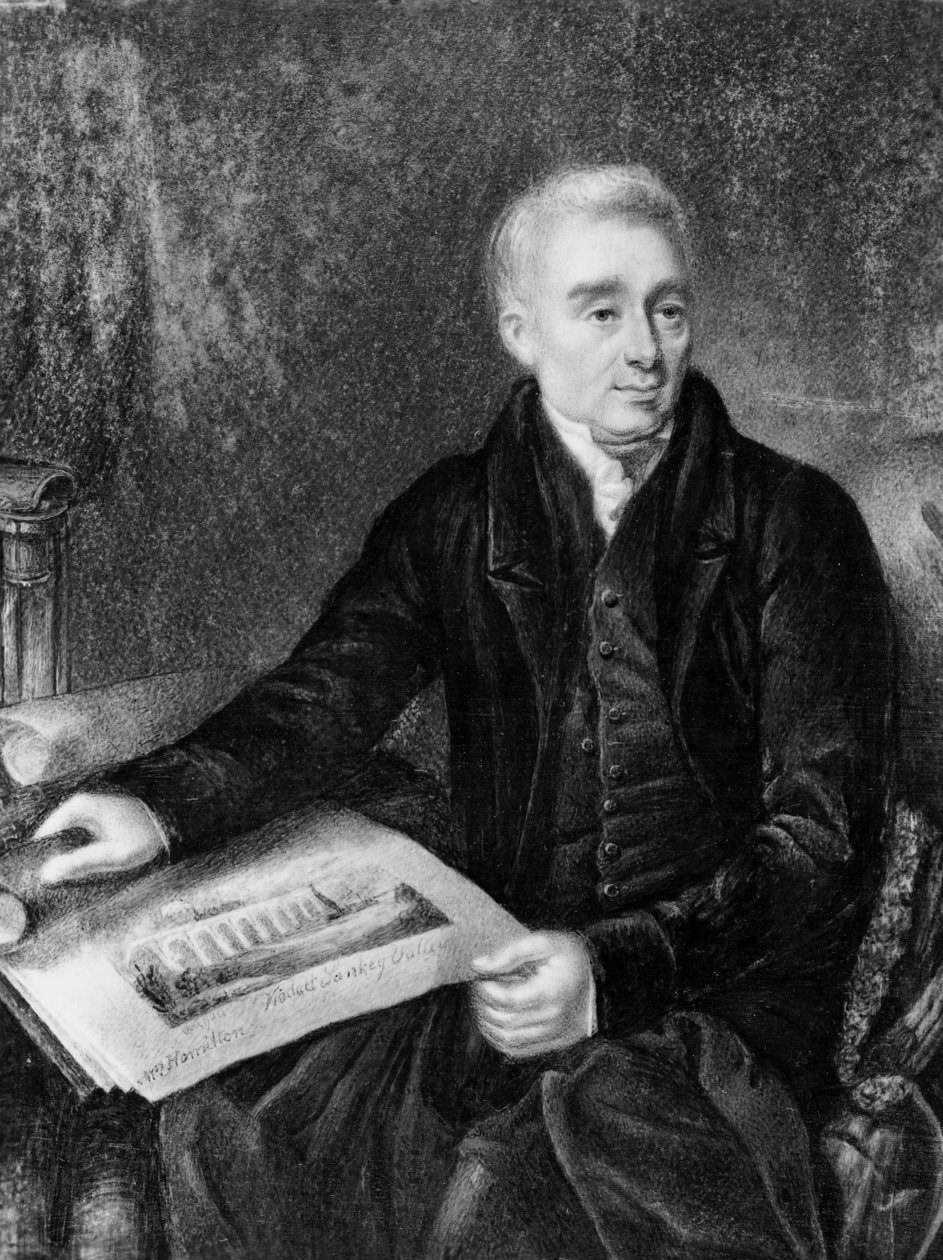 George Stephenson, demiryolu mühendisi by Unbekannt Unbekannt