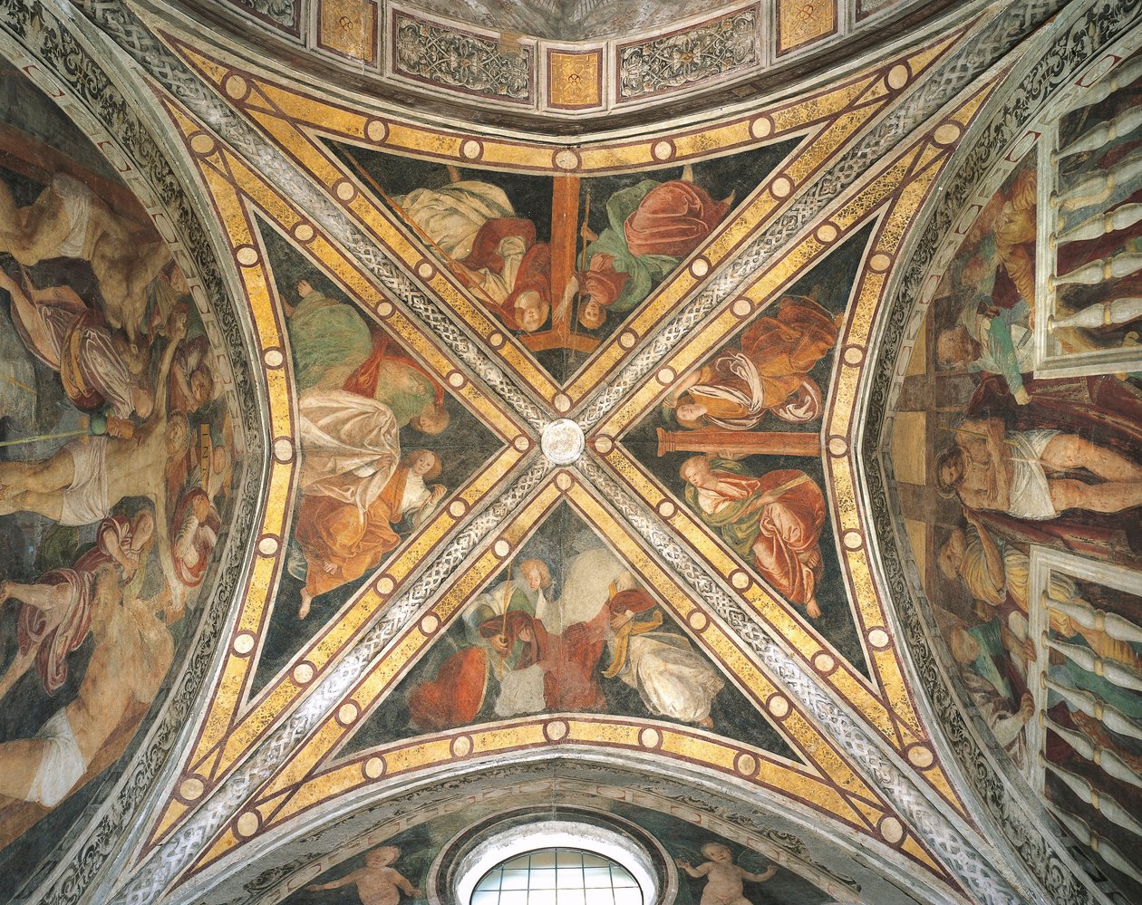 İtalya, Lombardiya Bölgesi, Milano, Santa Maria delle Grazie kilisesinde Santa Corona kasasının Şapeli by Unbekannt Unbekannt