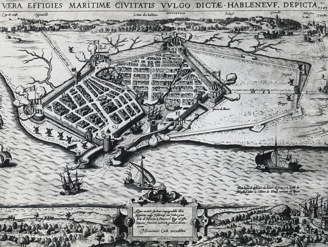 Le Havre Haritası by Unbekannt Unbekannt