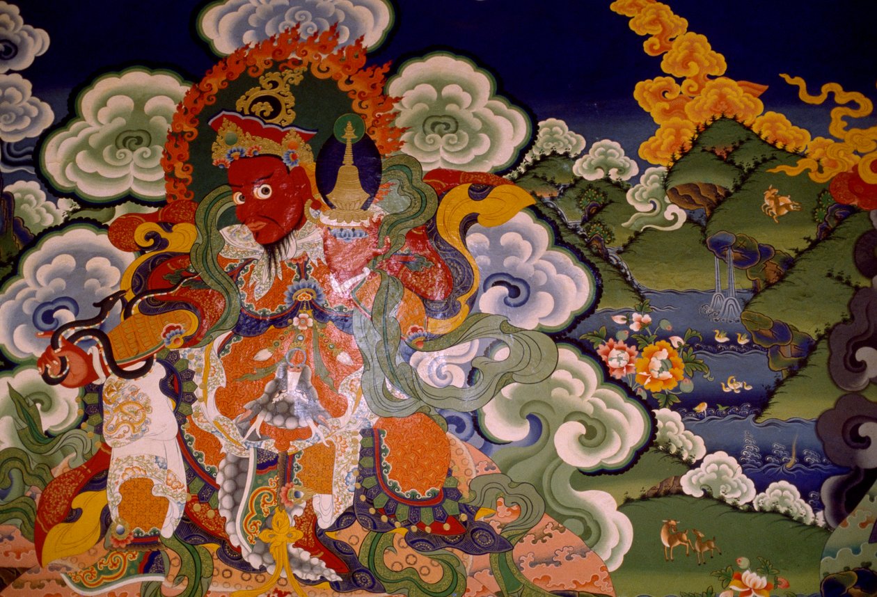 Lamayuru, Ladakh, Hindistan Lamaist Manastırı