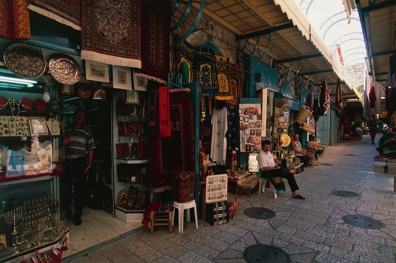 Müslüman Mahallesi, Kudüs (fotoğraf) by Unbekannt Unbekannt