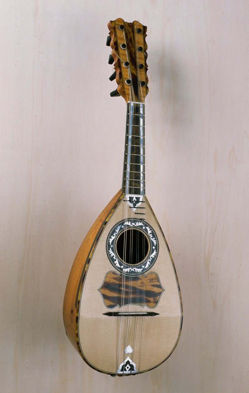 Napoliten mandolin, luthier Pasquale Scala