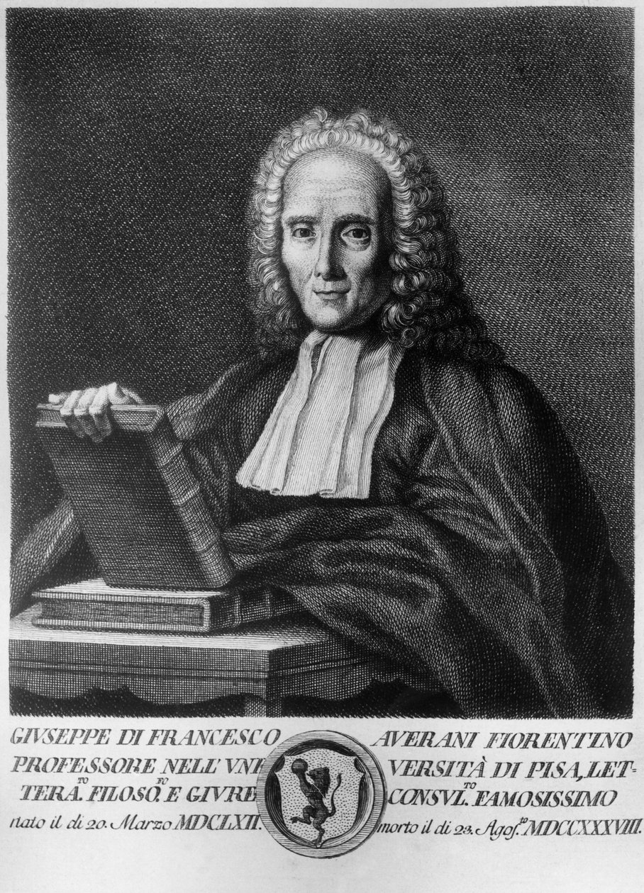 Averanus (1662-1738) olarak bilinen, İtalyan hukukçu ve doğa bilimci Giuseppe Averani