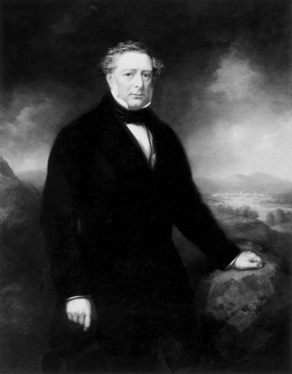 Robert Stephenson, İngiliz makine ve yapı mühendisi, c 1850-1859 by Unbekannt Unbekannt