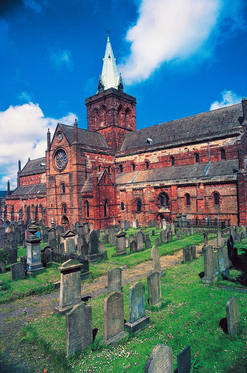 Saint Magnus Katedrali, Kirkwall, Anakara, Orkney Adaları, İskoçya, Birleşik Krallık by Unbekannt Unbekannt