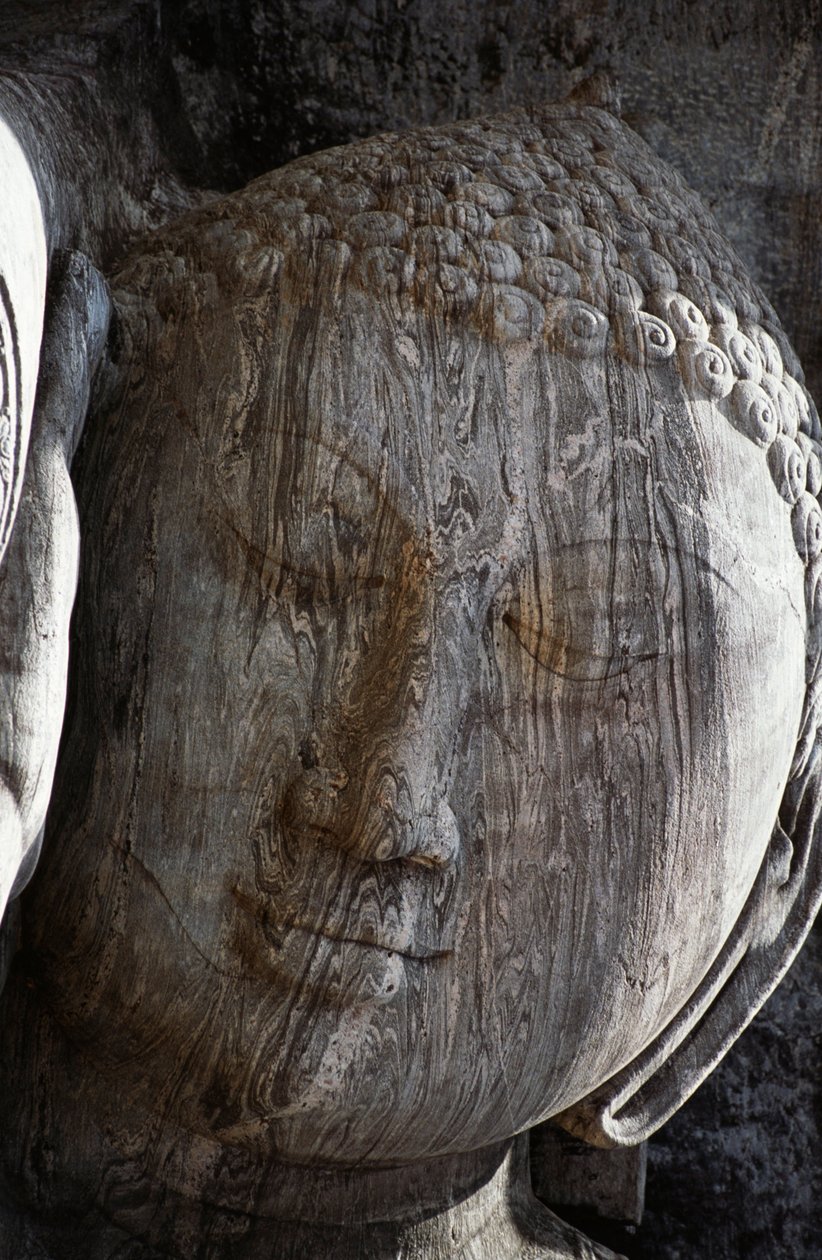 Sri Lanka, Polonnaruwa Antik Kenti, Gal Vihara, yatan Buda heykeli by Unbekannt Unbekannt
