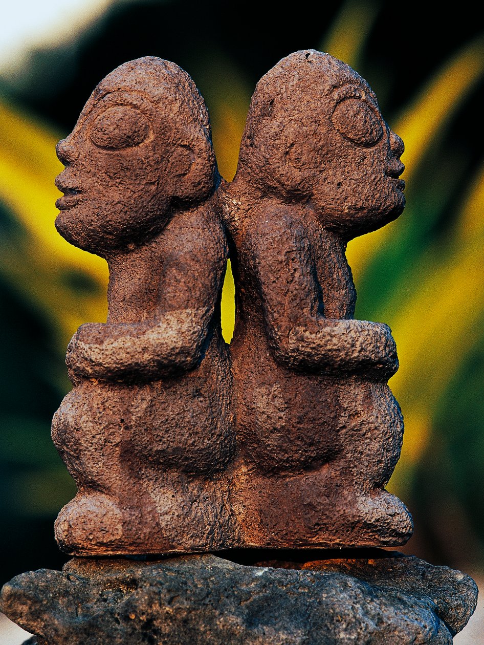 Tiki Tanrıları, Marquesas Adaları, Fransız Polinezyası (Fransız Cumhuriyeti