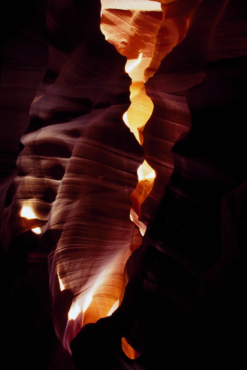 ABD, Arizona, Yukarı Antilop Kanyonu, Tirbuşon Kanyonu İçinde (Fotoğraf) by Unbekannt Unbekannt