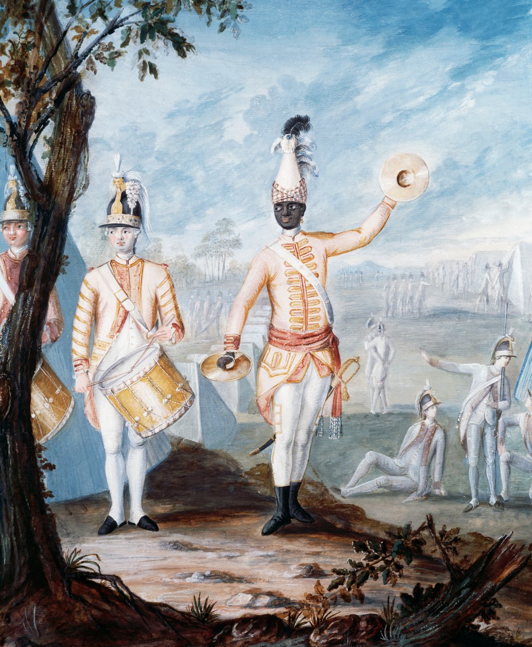 Amerikan Bağımsızlık Savaşı sırasında Fransız Piyade Üniformaları, Nicolas Hoffmann, ABD tarafından guaj by Unbekannt Unbekannt