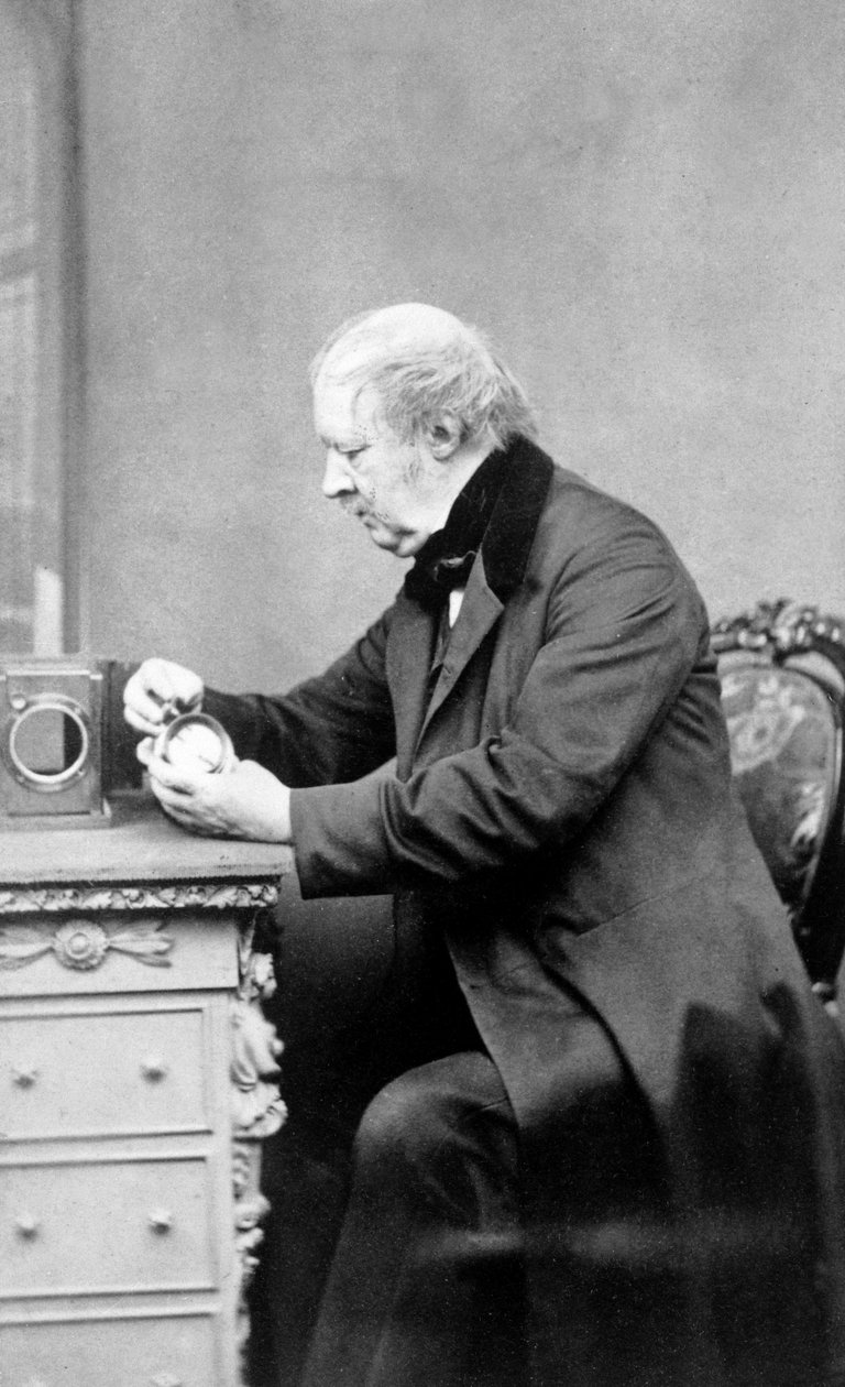 William Henry Fox Talbot, öncü fotoğrafçı by Unbekannt Unbekannt
