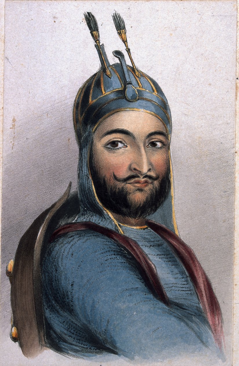 ಮುಹಮ್ಮದ್ ಅಕ್ಬರ್ ಖಾನ್, 1842 ರಸ್ತೆಗಳು by Lieutenant Vincent Eyre