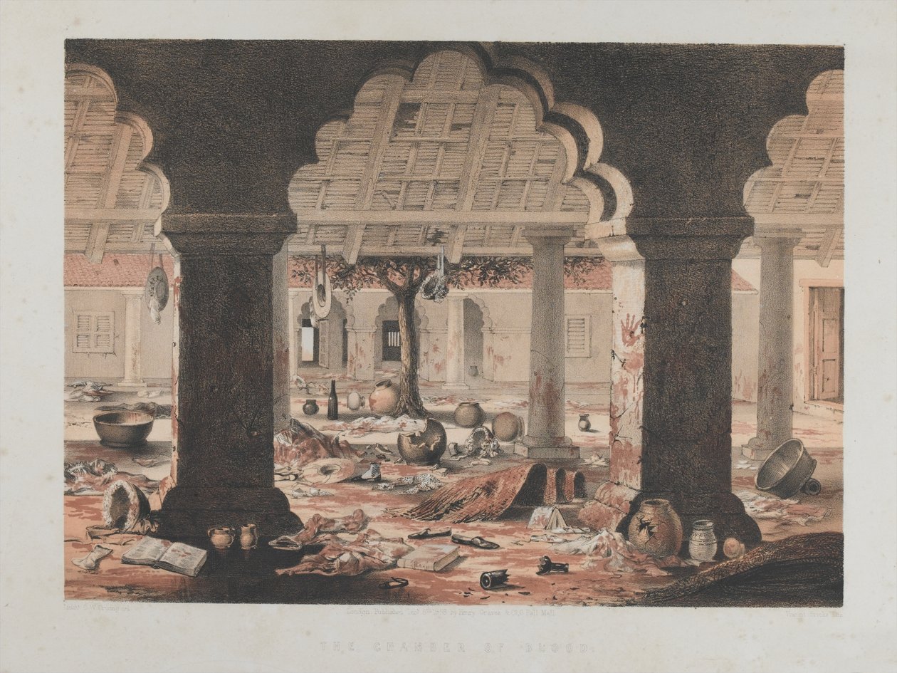 Kan Odası, Cawnpore by Lieutentant Charles Wade Crump