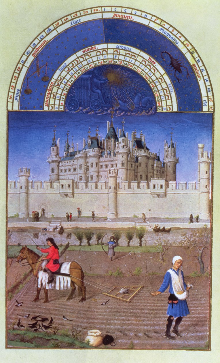 Ekim faksı: Limbourg kardeşler tarafından 