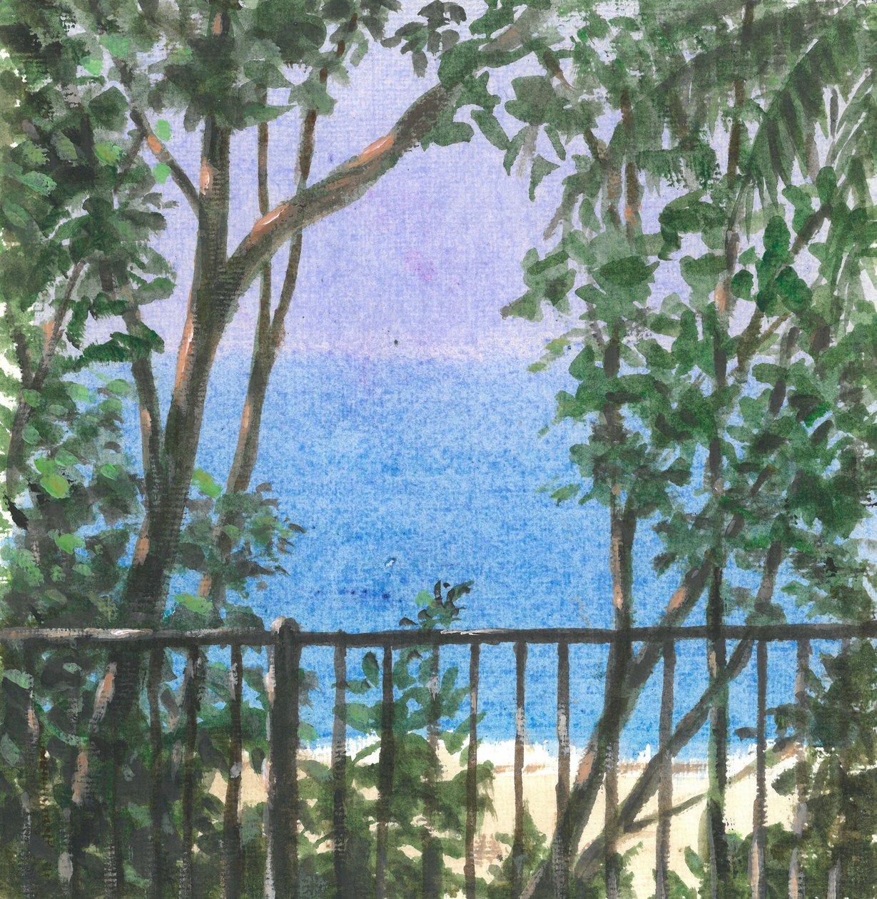 Balkon Manzarası, 2015 by Lincoln Seligman