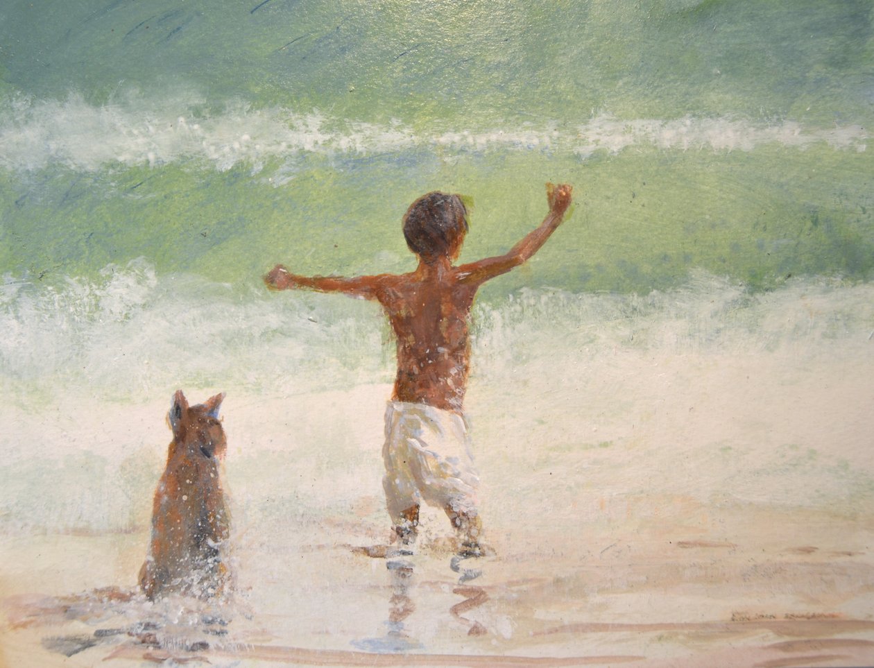 Oğlan ve Köpek, Cankurtaran by Lincoln Seligman