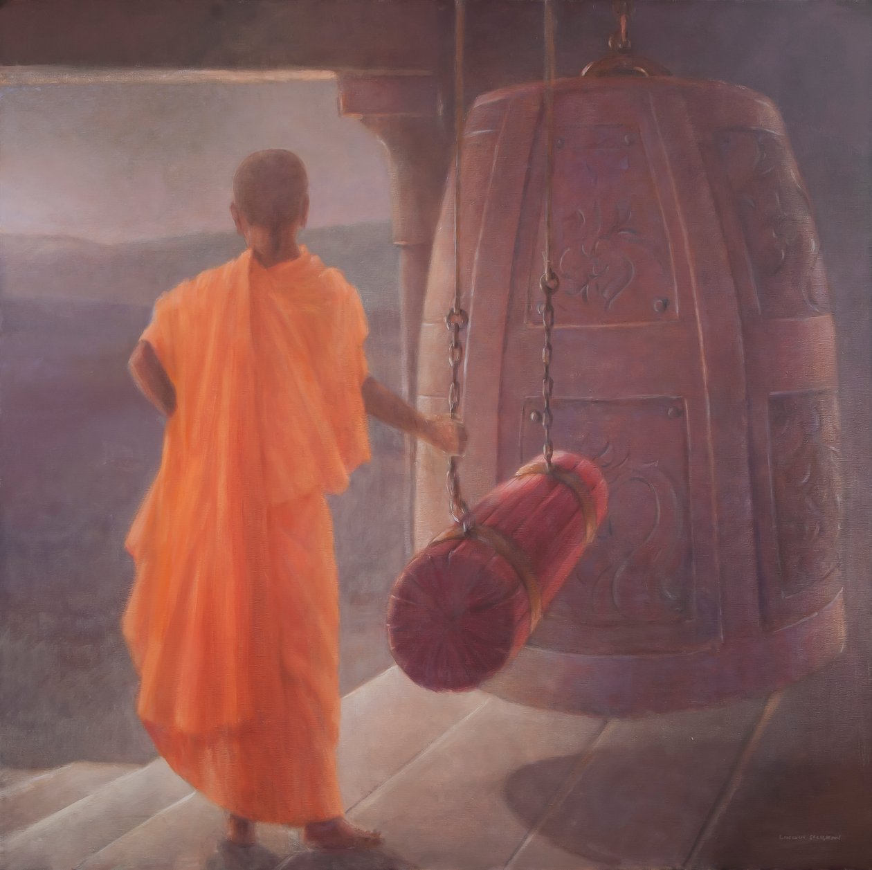 Duaya Çağrı, 2012 (tuval üzerine akrilik) by Lincoln Seligman