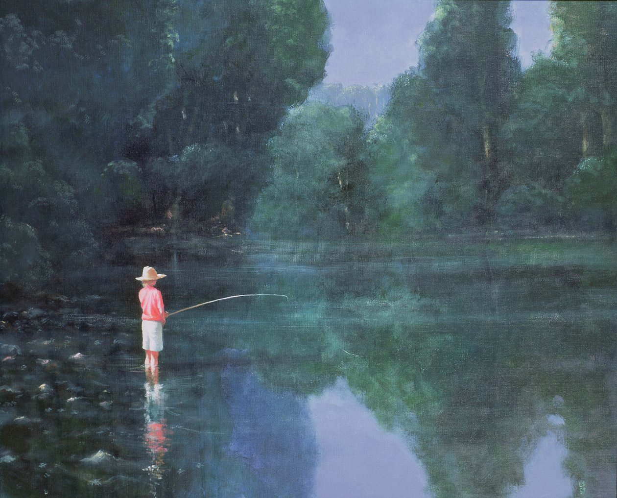 Çocuk Balıkçılık, 1989 by Lincoln Seligman
