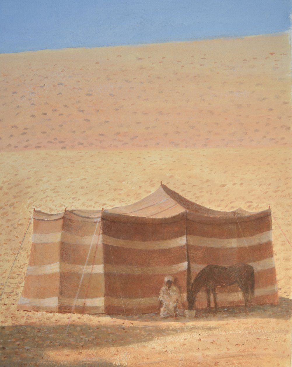 Çöl Çadırı Rajasthan by Lincoln Seligman