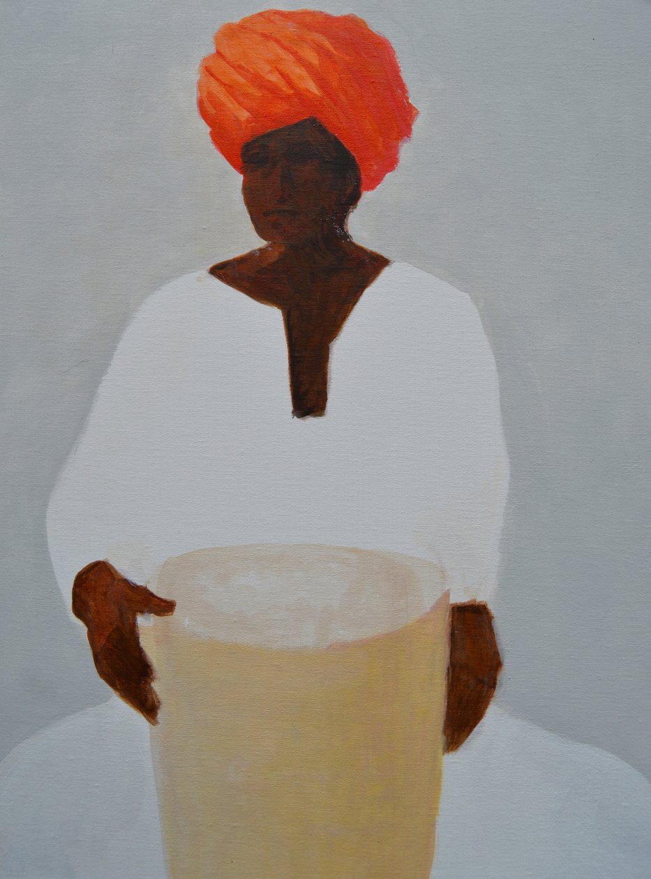 Davulcu, Kırmızı Sarık by Lincoln Seligman
