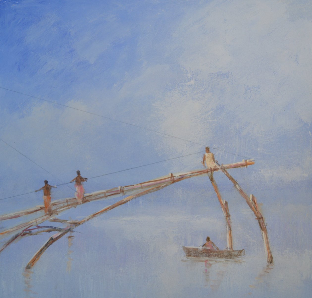 Balık Ağları Cochin, 1 by Lincoln Seligman