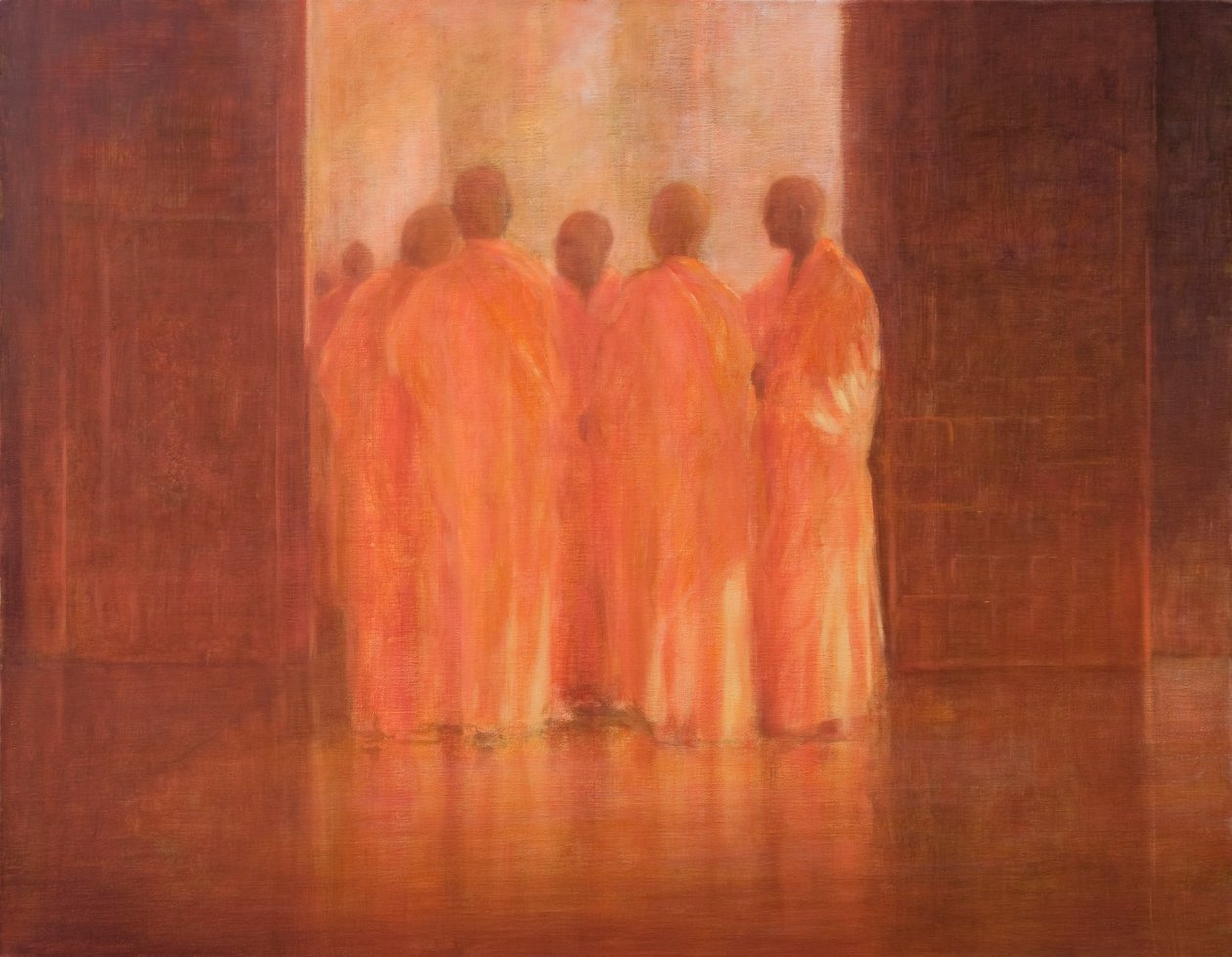 Keşişler Grubu, Vietnam by Lincoln Seligman