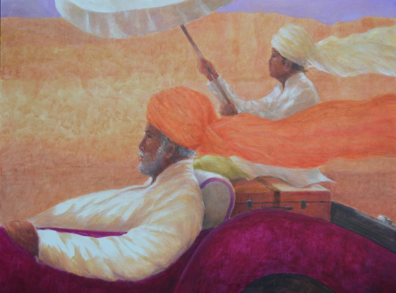 Maharaja ve şemsiye by Lincoln Seligman
