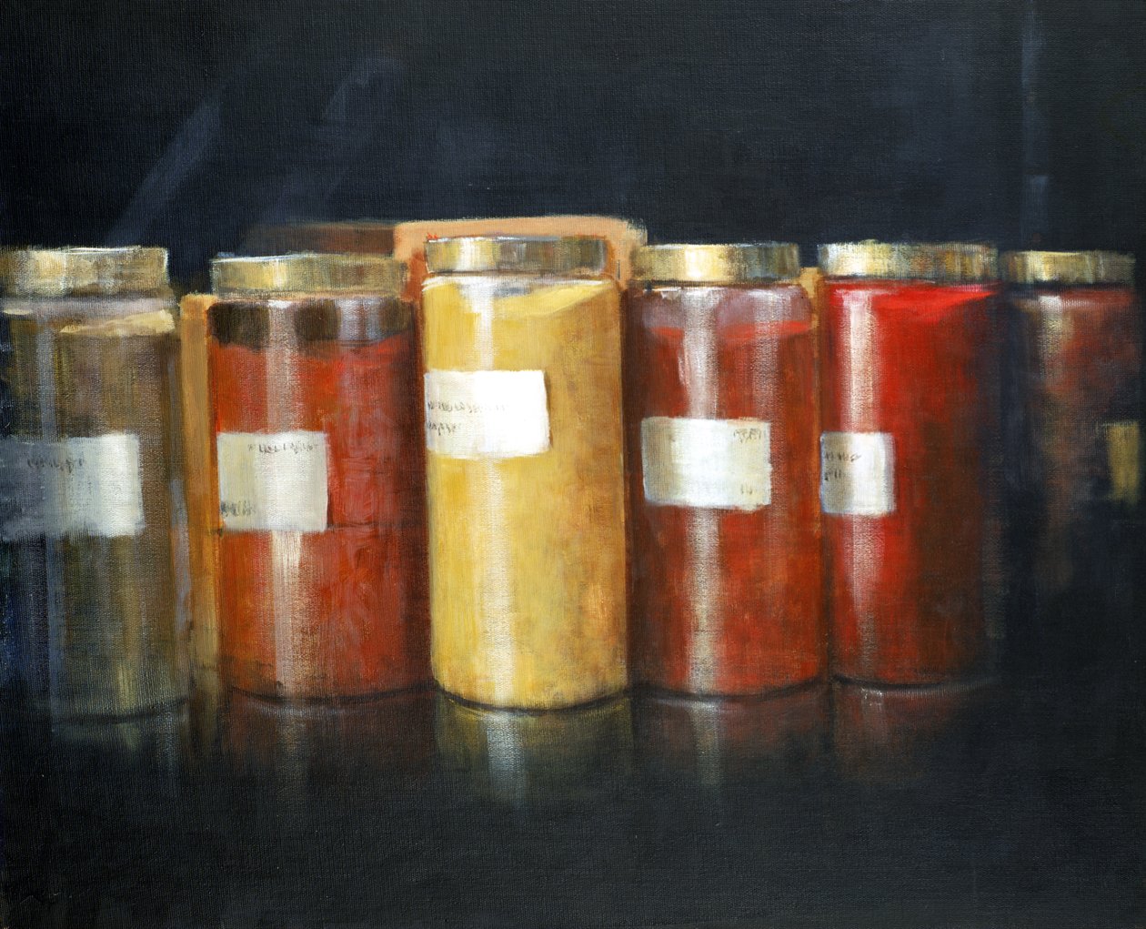 Pigment Kavanozları by Lincoln Seligman