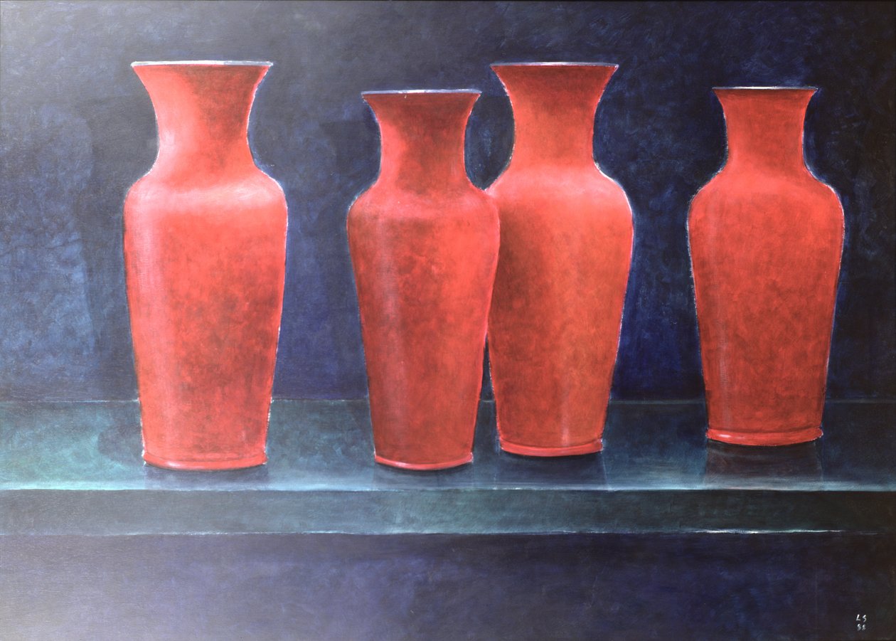 Kırmızı Çömlekler, 1988 by Lincoln Seligman